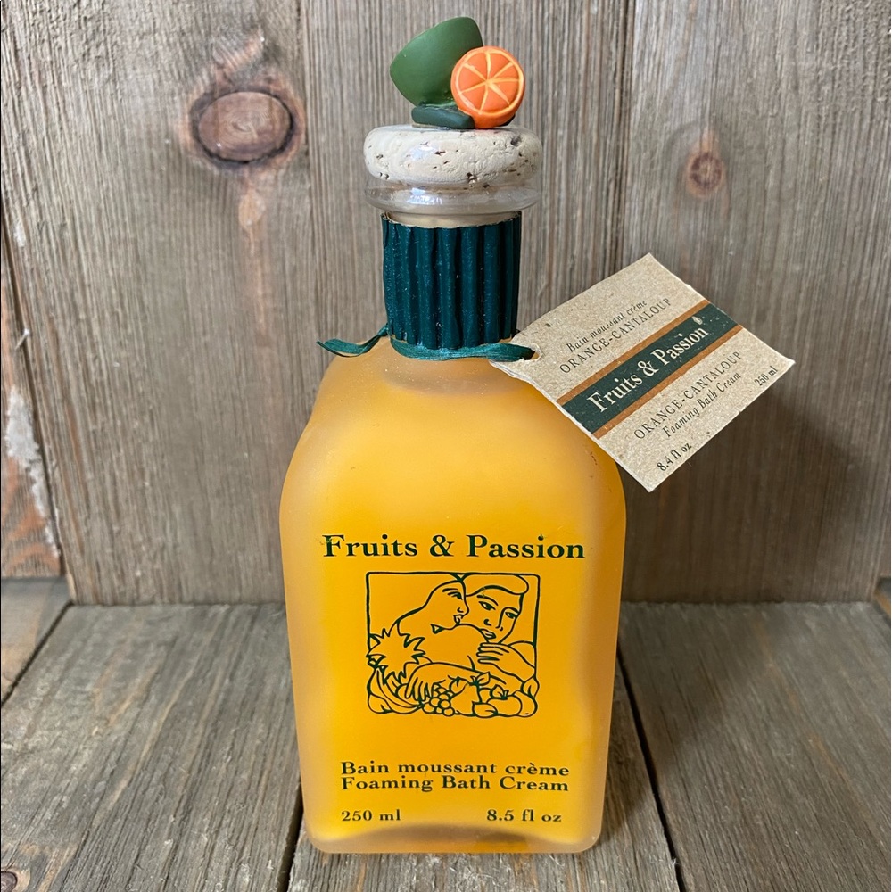 Fruits & Passion Orange & Cantaloupe Bath Cream